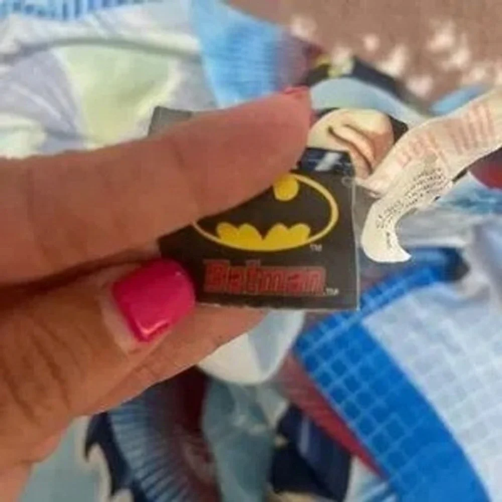 Batman Flat Sheet Twin Swinging Logo